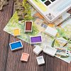 Plastic Empty Watercolor Paint Pans AJEW-PH0017-42-7