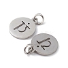 Non-Tarnish 304 Stainless Steel Charms LS-STAS-Q201-T452P-2