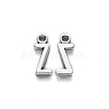 Tibetan Style Alloy Pendants TIBE-S108-108Z-AS-RS-2