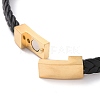Microfiber Braided Cord Bracelets BJEW-P278-05-4