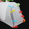 DIY Rectangle-shaped Plastic Mesh Canvas Sheet PURS-PW0001-603B-3