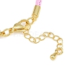 Braided Steel Wire Bracelet Making KK-CBA6056-03E-G-3