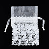 Cotton Edge & Acrylic Fibers Drawstring Gift Bags OP-Q053-004-2