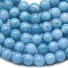 Natural Malaysia Jade Beads Strands G-L645-A01-4mm-15-4