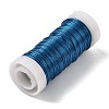 6 Rolls 6 Colors Baking Paint Iron Wire MW-K001-0.5mm-2