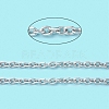 Oval Oxidation Aluminum Cable Chains CHA-K003-01P-3