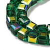 Electroplate Glass Beads Strands EGLA-M031-01A-HR06-3