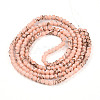 Baking Paint Glass Beads Strands DGLA-N010-4mm-02-2