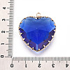 Transparent Glass Pendants KK-N283-01B-G-3
