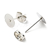 Iron Stud Earring Findings IFIN-Q001-01C-P-2