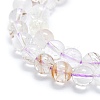 Natural Rutilated Quartz Beads Strands G-K245-A04-04-3