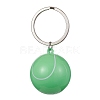 ABS Plastic Sports Ball Theme Pendants Keychains KEYC-JKC00659-01-1