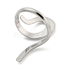304 Stainless Steel Open Cuff Rings RJEW-K245-91P-3