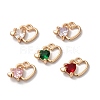 Brass Charms X-KK-C062-015G-1