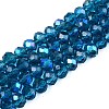 Electroplate Glass Beads Strands LS-EGLA-A044-T6mm-L27-1