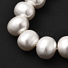 Shell Pearl Beads Strands BSHE-F013-01R-4