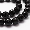 Natural Black Onyx Beads Strands X-G-D840-22-6mm-3