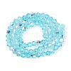 Transparent Glass Beads Strands EGLA-N021-4mm-08-2