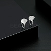 999 Fine Silver Cuff Earrings FS-WG3F72D-01-1