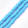 Spray Painted Non-magnetic Synthetic Hematite Beads Strands G-T116-13-03-1