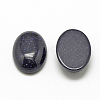 Synthetic Blue Goldstone Cabochons X-G-R415-14x10-34-2