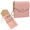1Pc Cowhide Travel Jewelry Storage Pouches ABAG-CL0001-60B-1