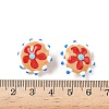 Baking Paint Glass Enamel Beads LAMP-S080-03H-4