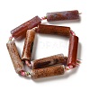 Natural Fire Crackle Agate(Dyed & Heated) Beads Strands G-A312-A03-01-3