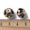 Vintage Porcelain Pumpkin Beads PORC-L080-A01-3