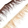 2Pcs 2 Colors Fashion Ostrich Feather Trimming DIY-XCP0002-78-1