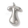 Non-Tarnish 304 Stainless Steel Pendants STAS-M017-08P-21-1