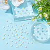 160Pcs Handmade Millefiori Glass Bead Strands LAMP-ME0001-08-4