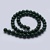 Natural Malachite Beads Strands G-F571-27A2-6mm-2