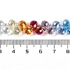 Electroplate Glass Beads Strands EGLA-B009-01A-4