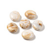 Two Tone Opaque Acrylic Beads X-MACR-M044-01B-1