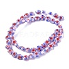 Handmade Millefiori Glass Beads Strands LK-R004-03N-2