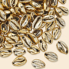 100Pcs Electroplated Natural Cowrie Shell Beads BSHE-LT0001-05A-7