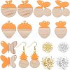 DIY Dangle Earring Making Kits RESI-OC0001-09-1