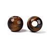 Natural Tiger Eye European Beads G-Q602-09B-10-2