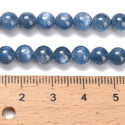 Natural Kyanite Beads Strands G-C259-B01-8mm-02-1