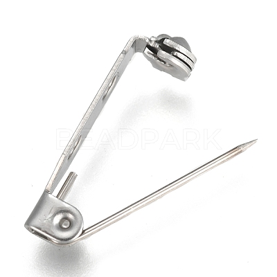 Tarnish Resistant 304 Stainless Steel Brooch Findings Sets STAS-G137-52P-02-1