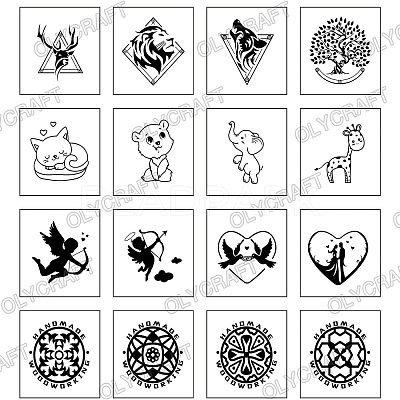 Stamping Embossing Soldering Brass with Stamp AJEW-WH0113-15O-1