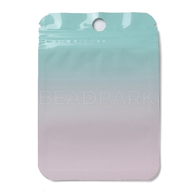 Rectangle Glitter Holographic PVC Resealable Packaging Bags ABAG-P011-01B-01-1