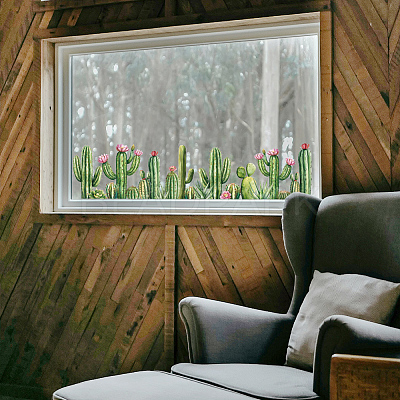 Waterproof PVC Colored Laser Stained Window Film Static Stickers DIY-WH0613-027-1