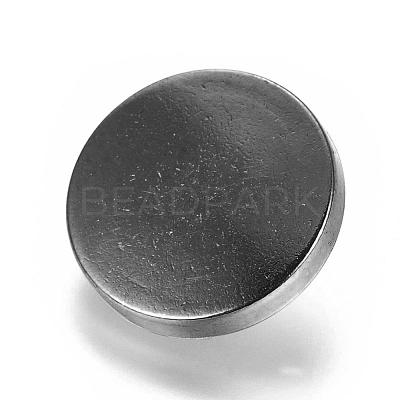 Alloy Shank Buttons BUTT-D054-15mm-05B-1
