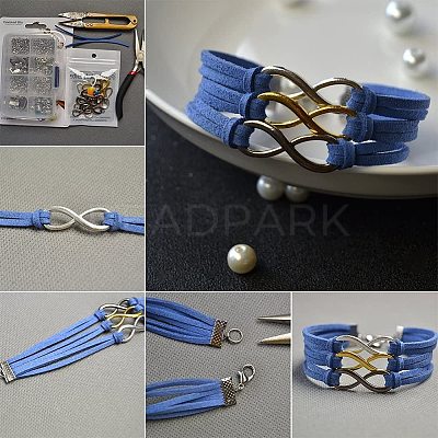 Mixed Iron Ribbon Crimp Ends Sets IFIN-PH0008-01P-1