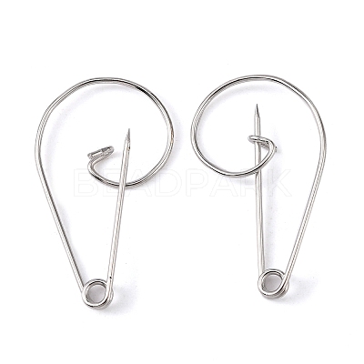 Iron Brooch Findings X-IFIN-K028-01P-1