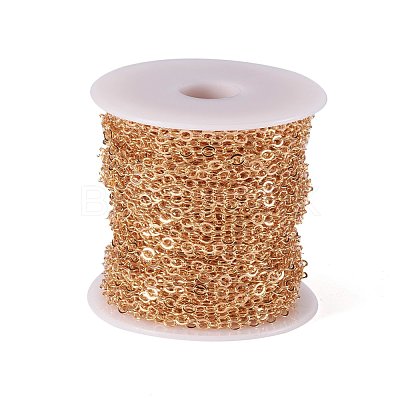Brass Cable Chains CHC-S003-08G-1