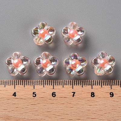 Transparent Acrylic Beads TACR-S152-06B-SS2109-1