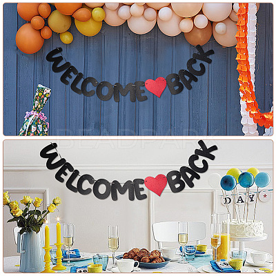 Paper Welcome Back Matter Banner DIY-WH20001-89B-1